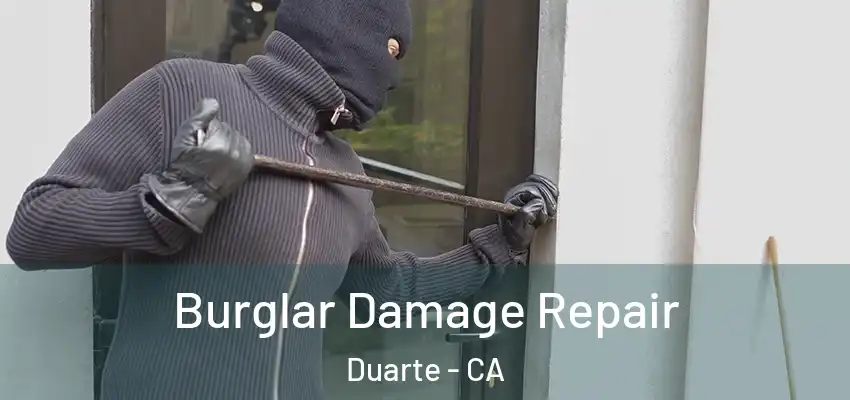  Burglar Damage Repair Duarte - CA